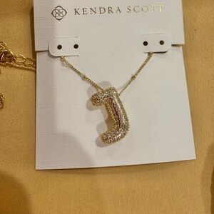 Kendra Scott Gold  Initial Necklace